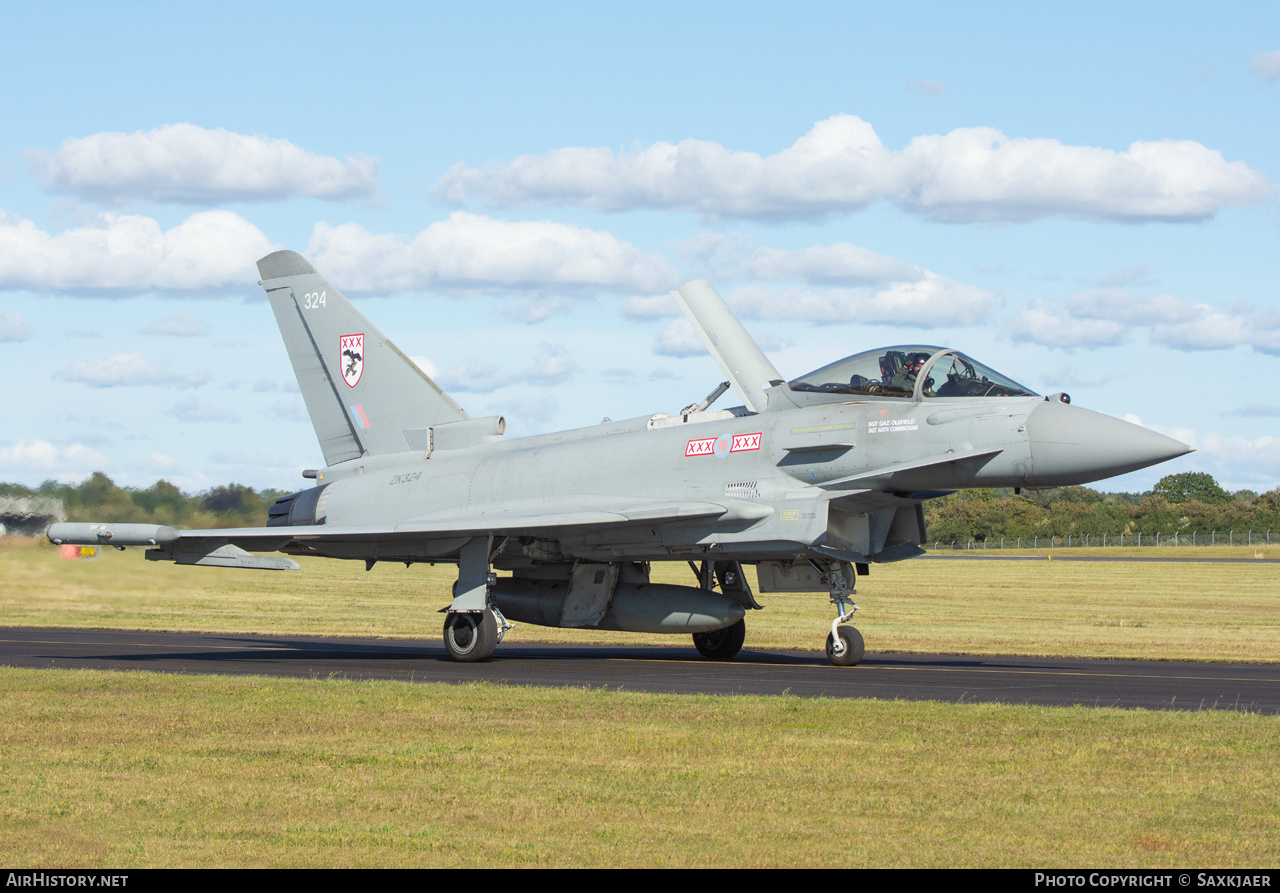 Aircraft Photo of ZK324 | Eurofighter EF-2000 Typhoon FGR4 | UK - Air Force | AirHistory.net #839687