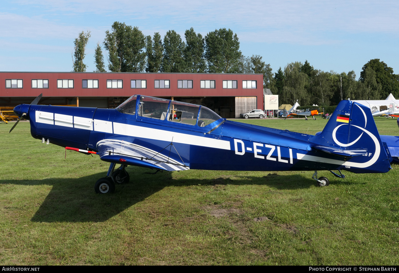 Aircraft Photo of D-EZLI | Zlin Z-526F Trener Master | AirHistory.net #839700