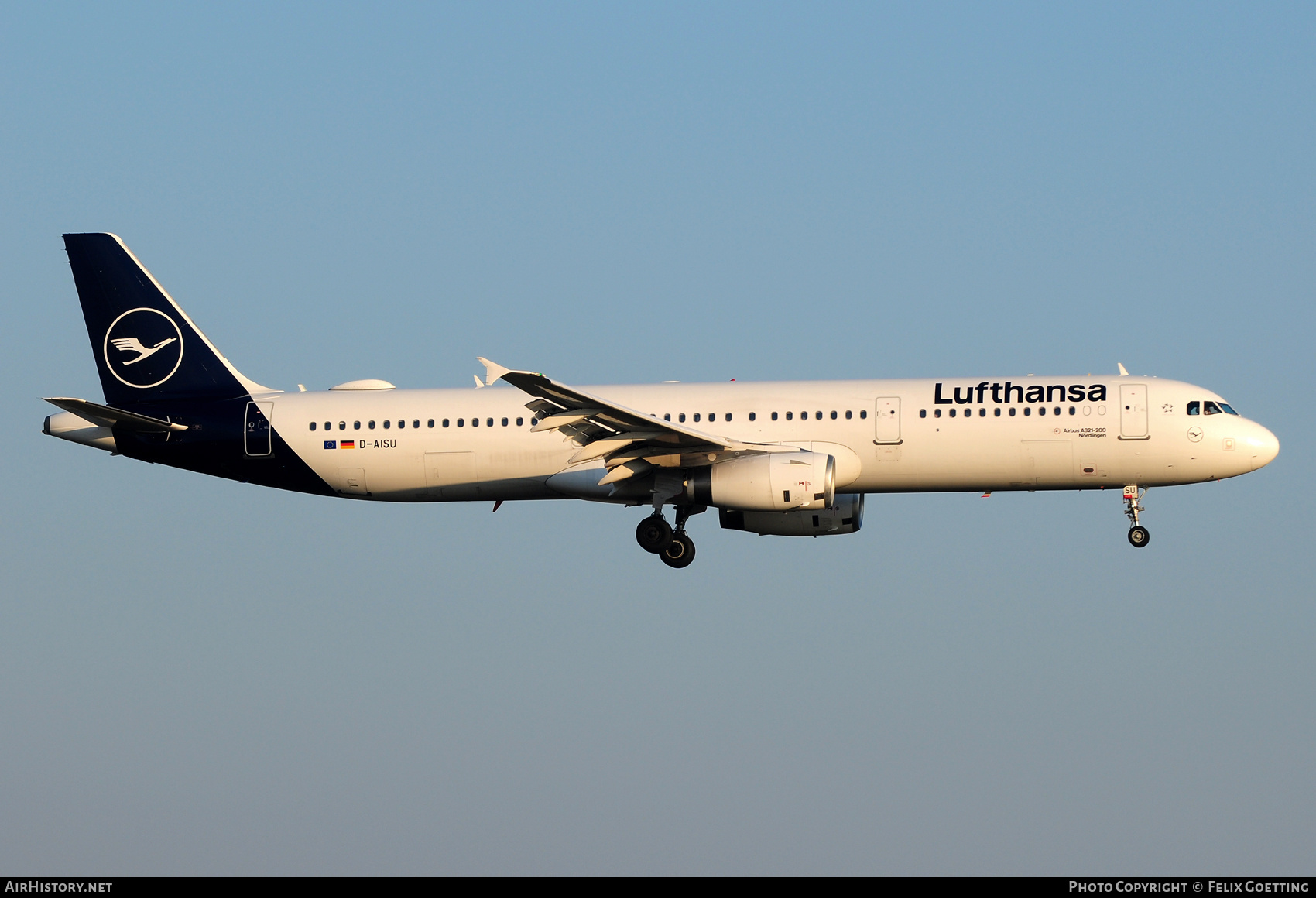Aircraft Photo of D-AISU | Airbus A321-231 | Lufthansa | AirHistory.net #839704