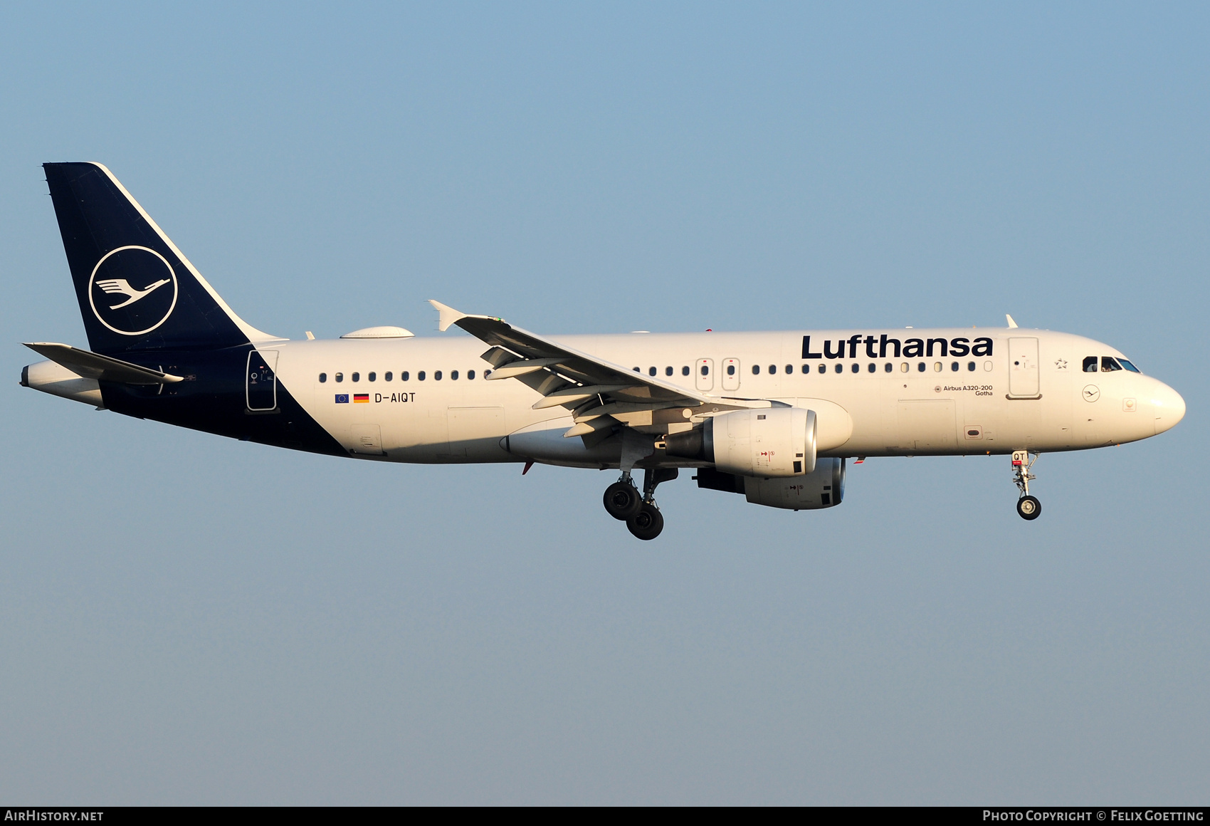 Aircraft Photo of D-AIQT | Airbus A320-211 | Lufthansa | AirHistory.net #839706