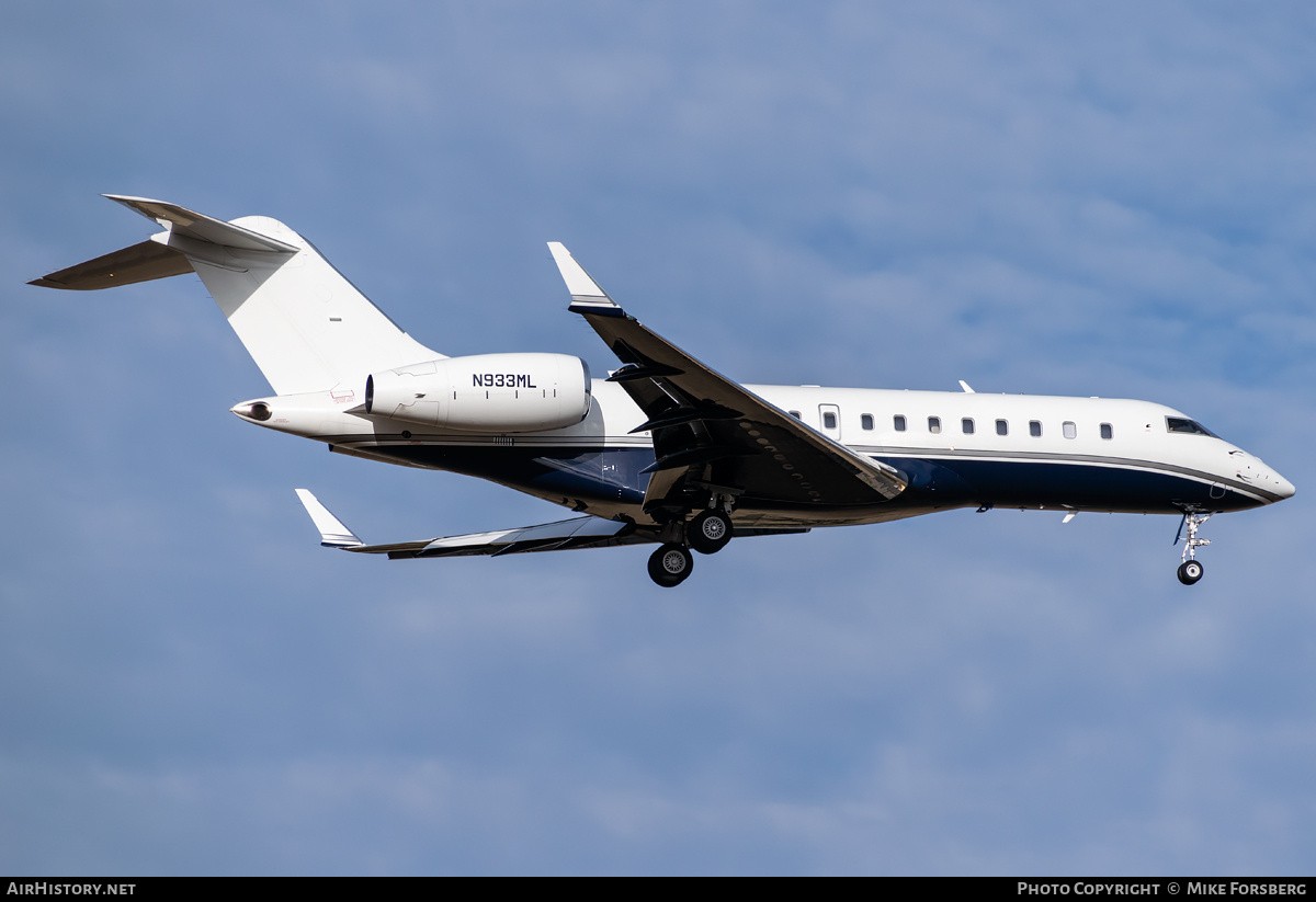 Aircraft Photo of N933ML | Bombardier Global 5000 (BD-700-1A11) | AirHistory.net #839718