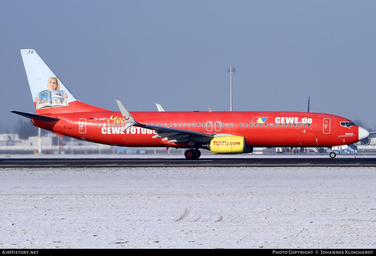Aircraft Photo of D-AHFZ | Boeing 737-8K5 | TUIfly | AirHistory.net #839719