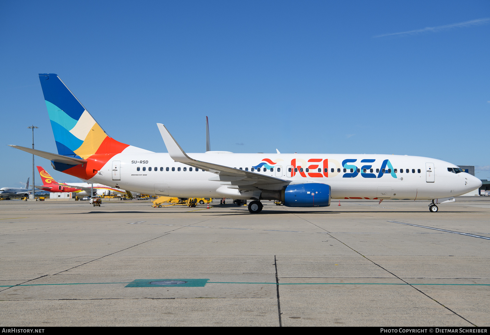 Aircraft Photo of SU-RSD | Boeing 737-8EH | Red Sea Airlines | AirHistory.net #839744