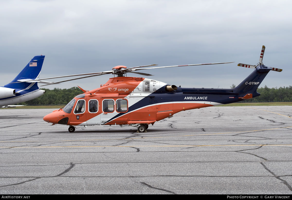 Aircraft Photo of C-GYNP | AgustaWestland AW-139 | Ornge Ambulance | AirHistory.net #839795
