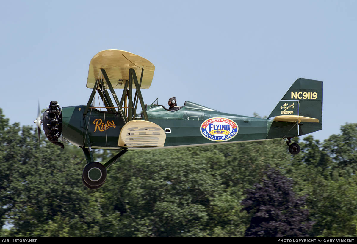Aircraft Photo of N9119 / NC9119 | New Standard D-25 | American Barnstormers Flying Circus | AirHistory.net #839796