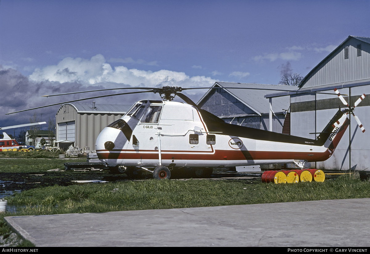 Aircraft Photo of C-GRJD | Sikorsky S-58E | Union Helicopters | AirHistory.net #839802
