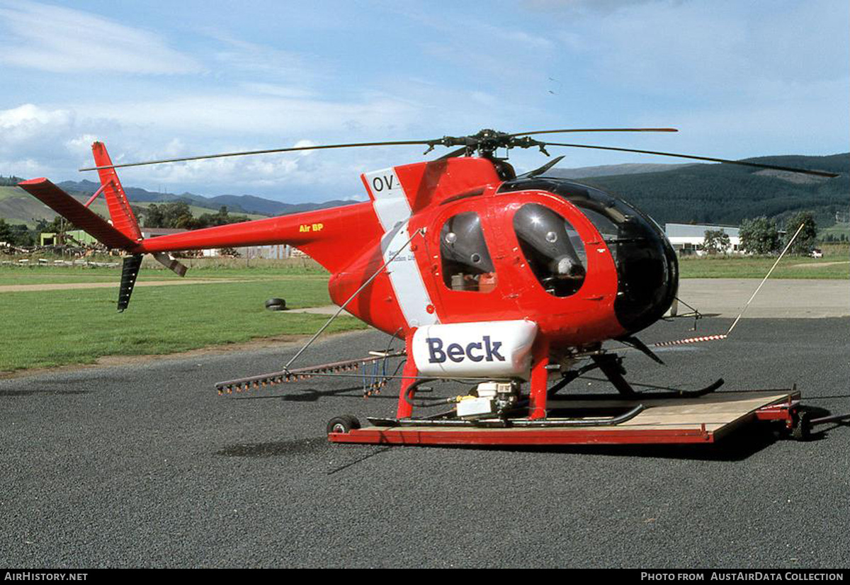 Aircraft Photo of ZK-HOV / OV | Hughes 369HS (500C) | Beck Helicopters | AirHistory.net #839813