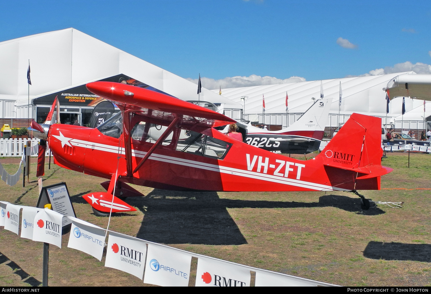 Aircraft Photo of VH-ZFT | American Champion 8KCAB Decathlon | RMIT University - Royal Melbourne Institute of Technology | AirHistory.net #839816