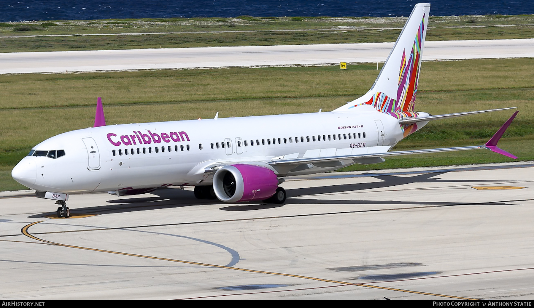 Aircraft Photo of 9Y-BAR | Boeing 737-8 Max 8 | Caribbean Airlines | AirHistory.net #839819