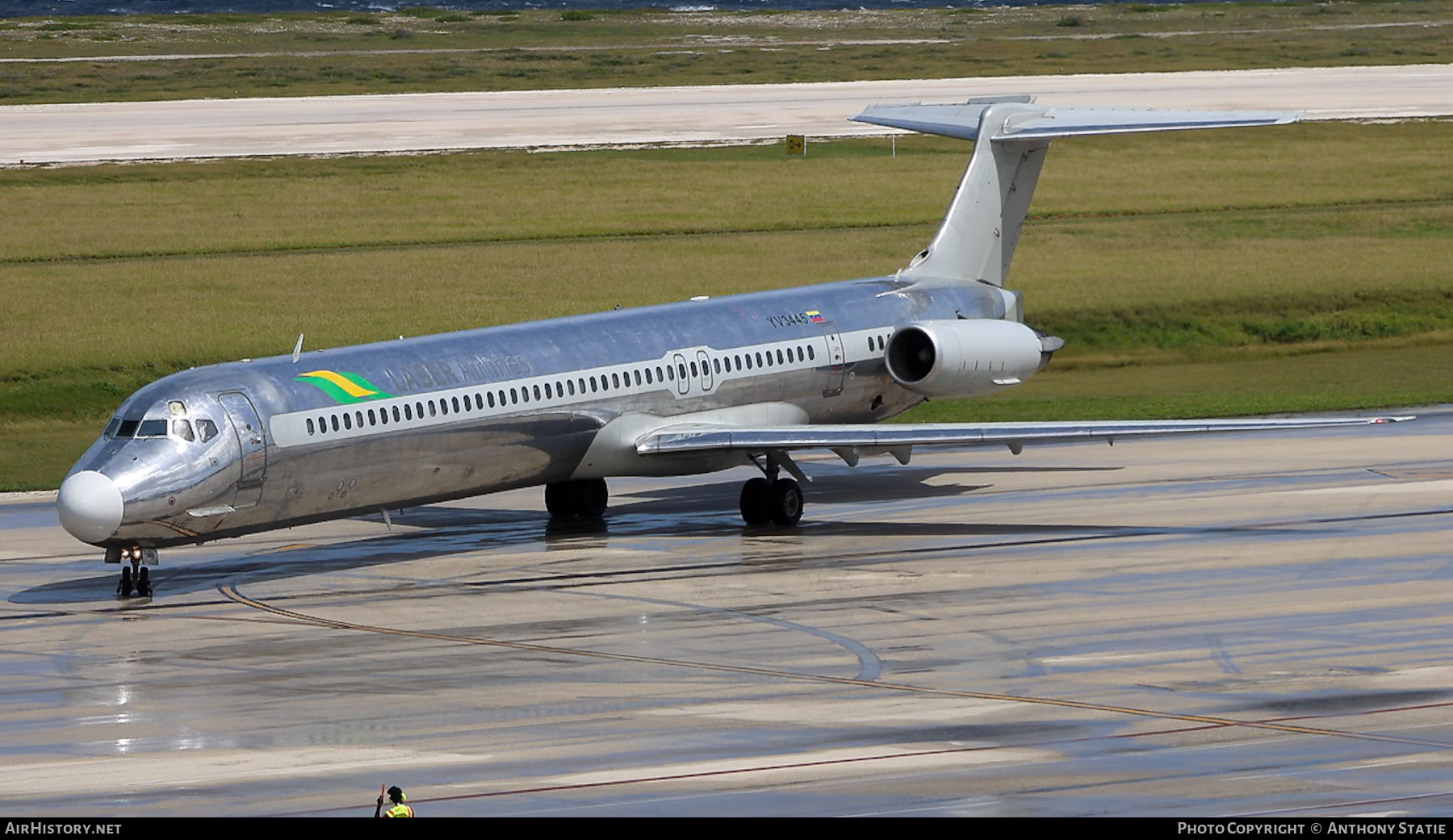 Aircraft Photo of YV3445 | McDonnell Douglas MD-83 (DC-9-83) | LASER Airlines - Líneas Aéreas de Servicio Ejecutivo Regional | AirHistory.net #839820
