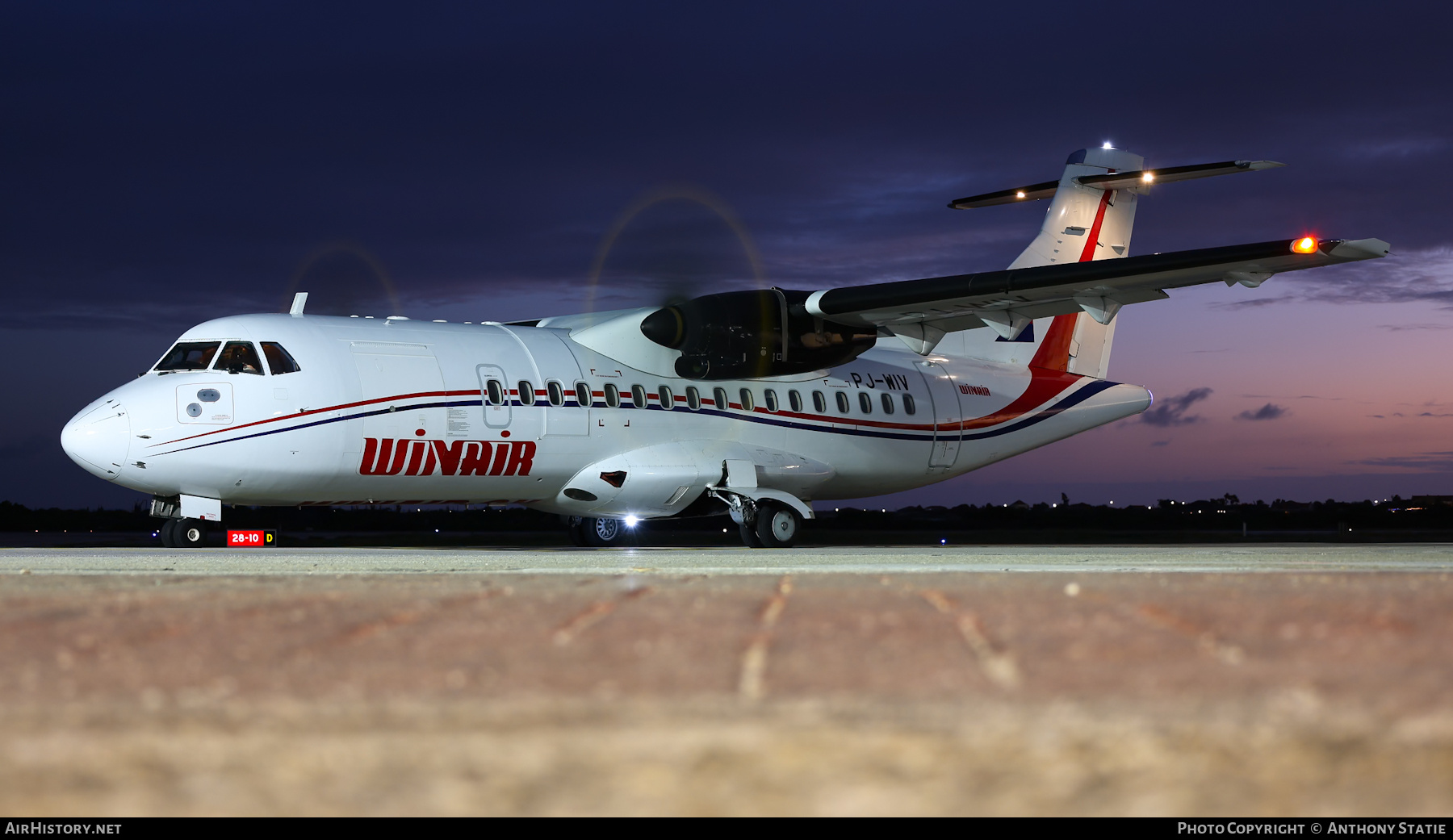 Aircraft Photo of PJ-WIV | ATR ATR-42-500 | Winair - Windward Islands Airways | AirHistory.net #839822