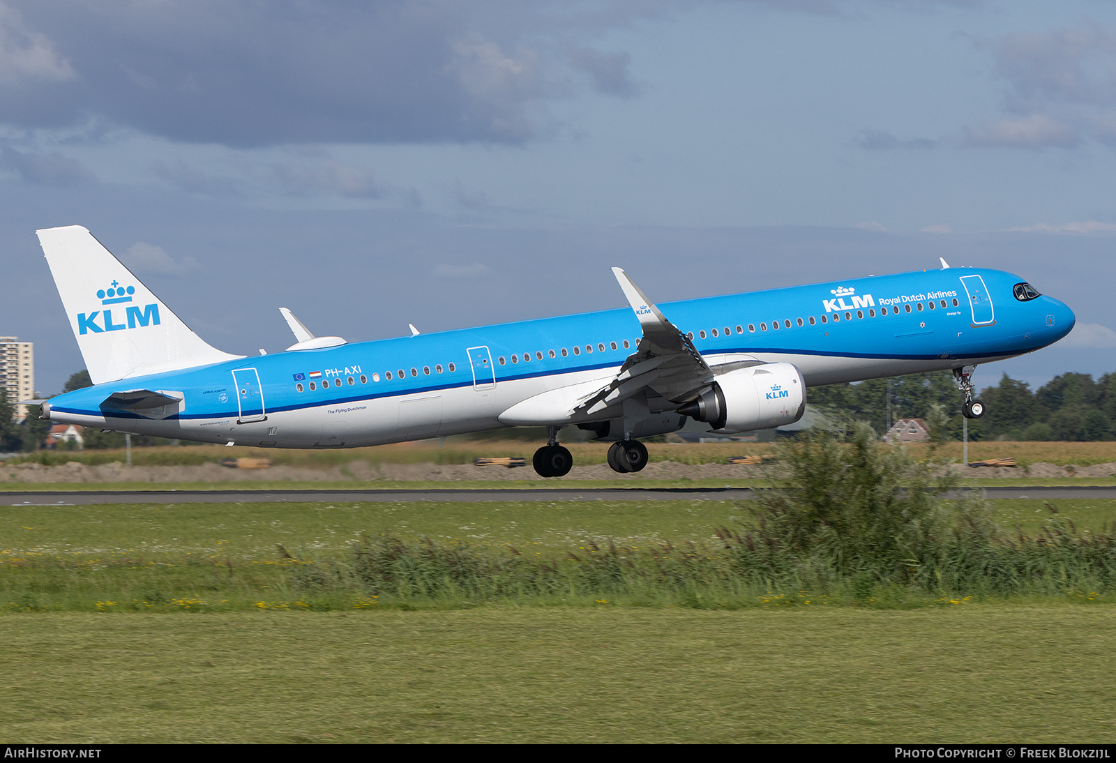 Aircraft Photo of PH-AXI | Airbus A321-252NX | KLM - Royal Dutch Airlines | AirHistory.net #839831