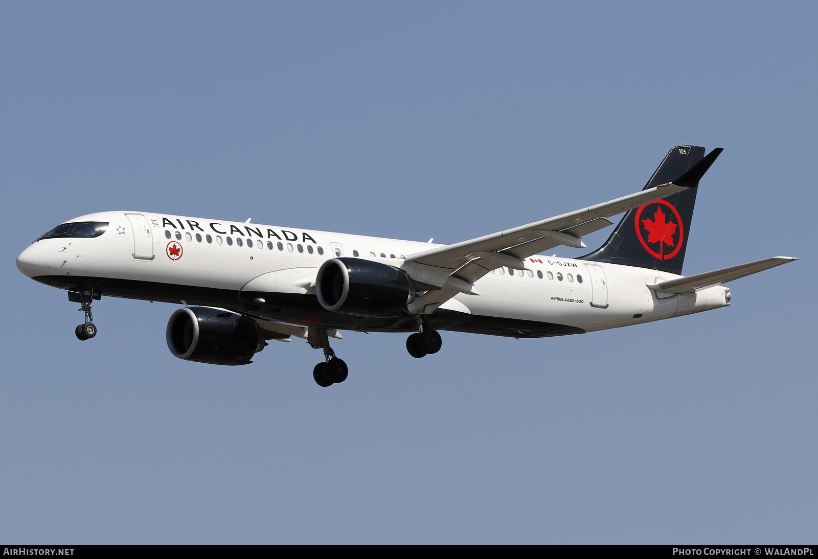 Aircraft Photo of C-GJXW | Airbus A220-371 (BD-500-1A11) | Air Canada | AirHistory.net #839838