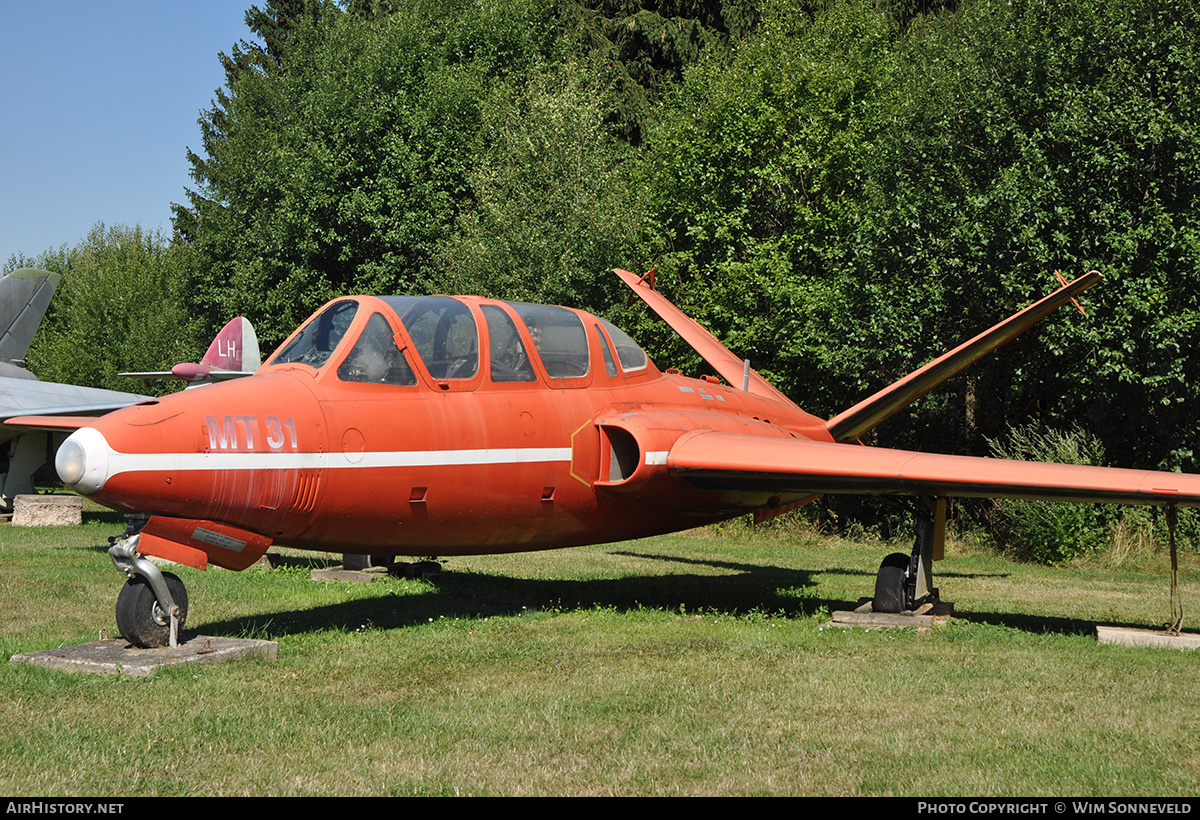 Aircraft Photo of MT31 | Fouga CM-170R Magister | Belgium - Air Force | AirHistory.net #839856