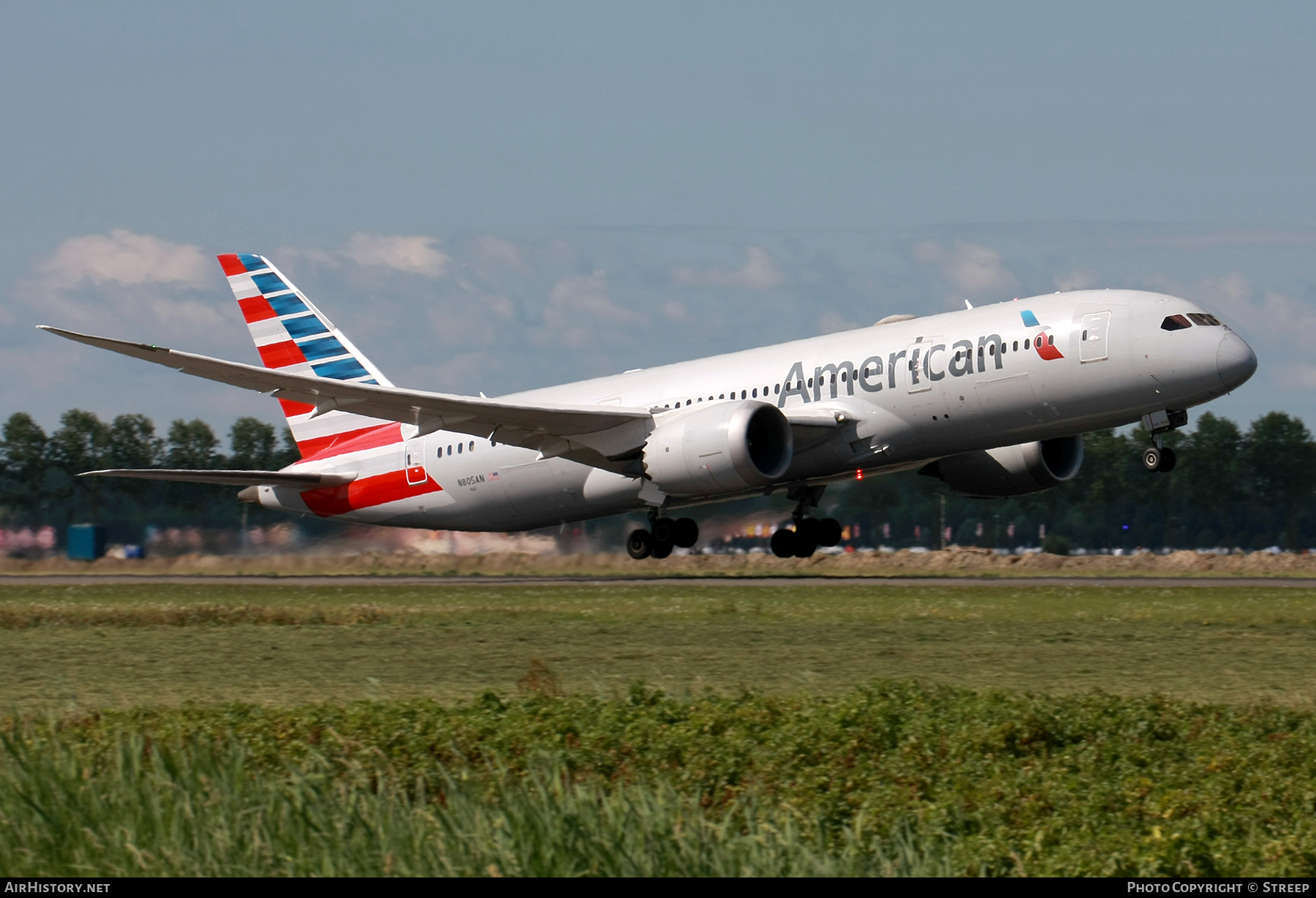 Aircraft Photo of N805AN | Boeing 787-8 Dreamliner | American Airlines | AirHistory.net #839861