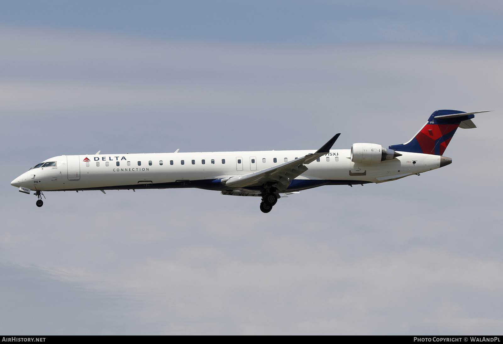 Aircraft Photo of N915XJ | Bombardier CRJ-900LR (CL-600-2D24) | Delta Connection | AirHistory.net #839865