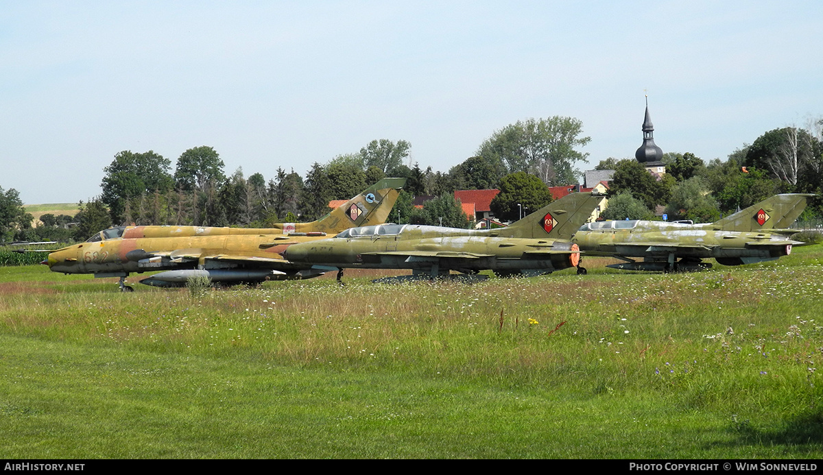 Aircraft Photo of 682 | Sukhoi Su-22M4 | East Germany - Air Force | AirHistory.net #839869