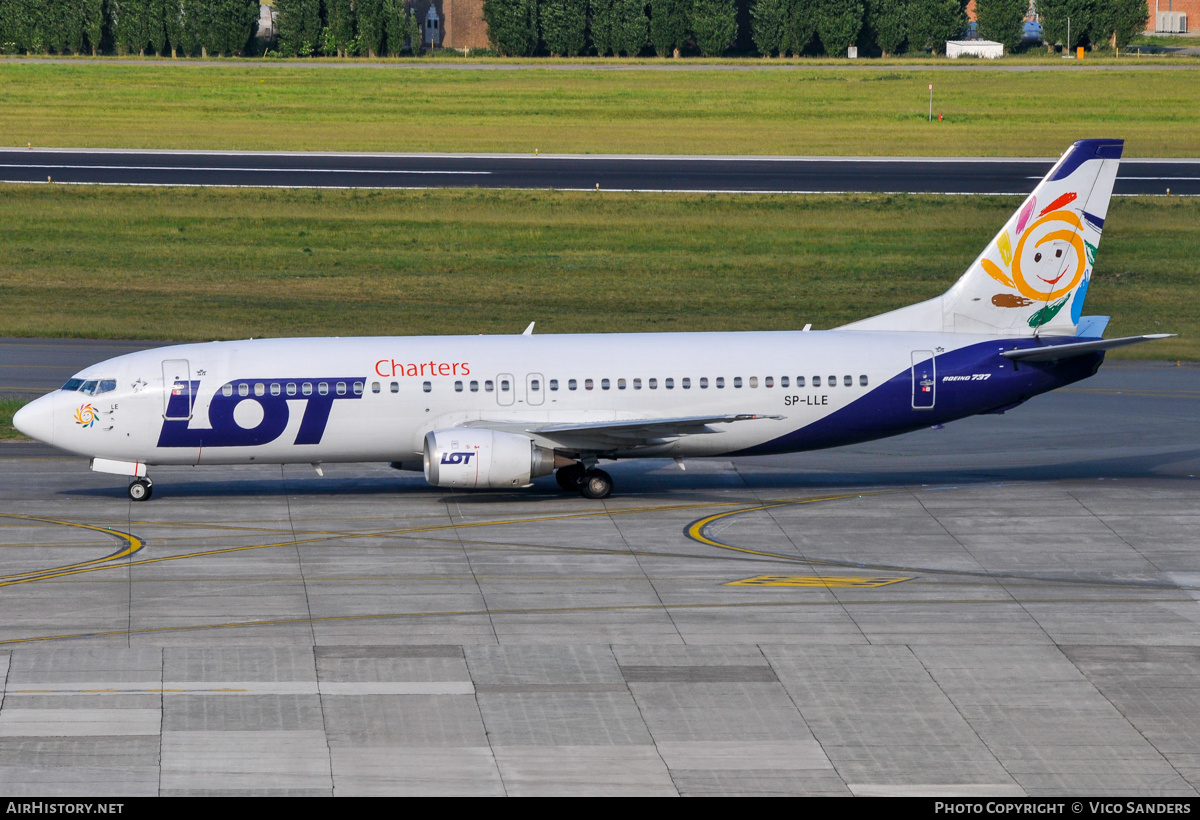 Aircraft Photo of SP-LLE | Boeing 737-45D | LOT Charters | AirHistory.net #839886