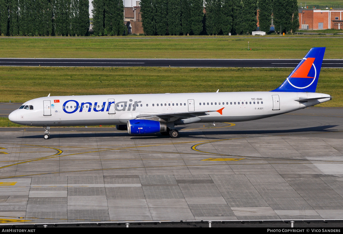 Aircraft Photo of TC-OAI | Airbus A321-231 | Onur Air | AirHistory.net #839890