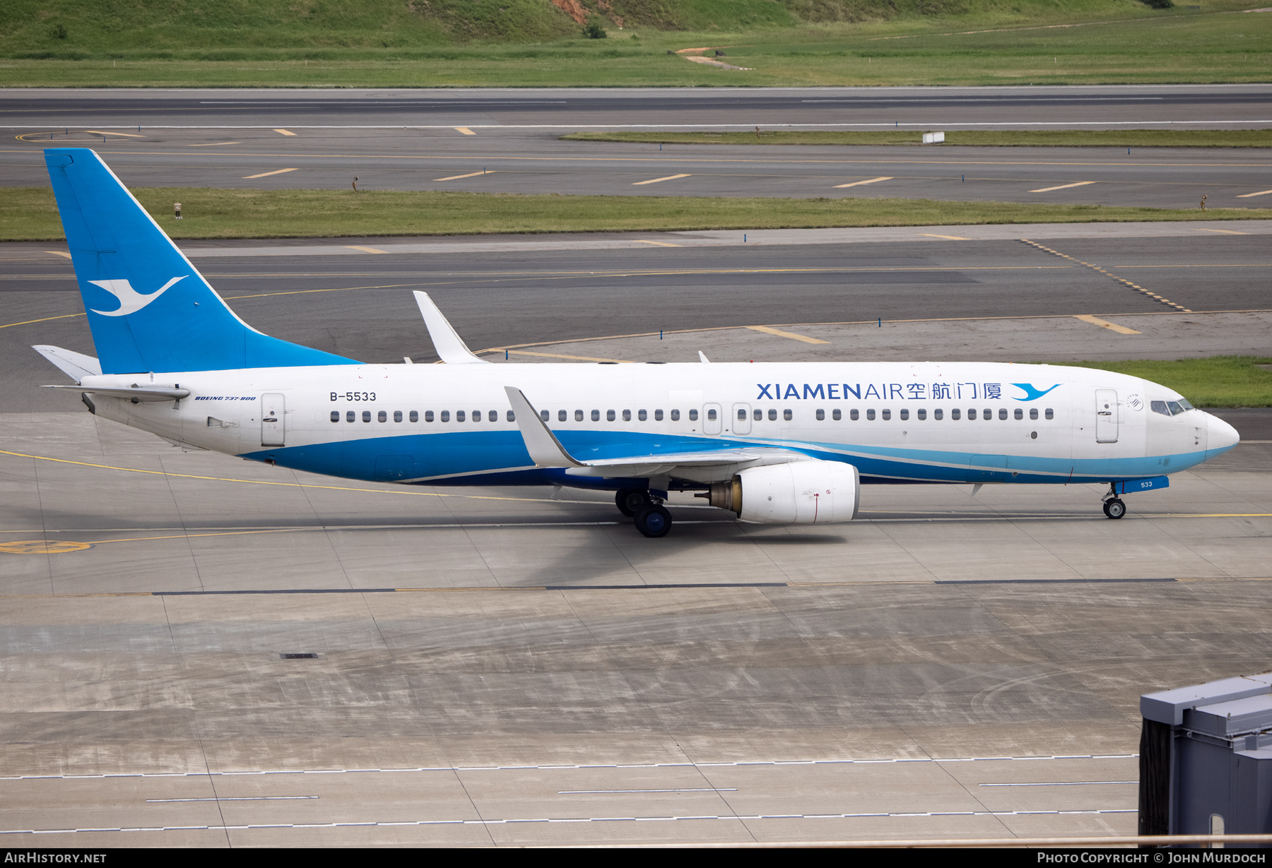 Aircraft Photo of B-5533 | Boeing 737-85C | Xiamen Airlines | AirHistory.net #839904