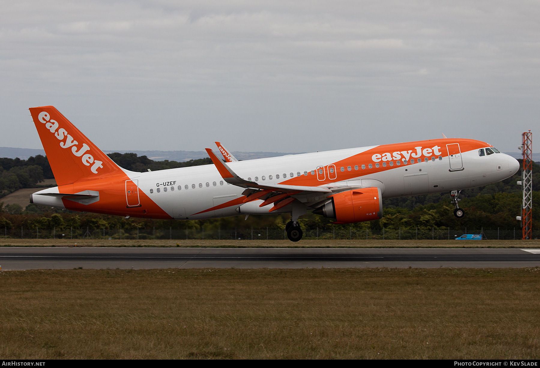 Aircraft Photo of G-UZEF | Airbus A320-251N | EasyJet | AirHistory.net #839921