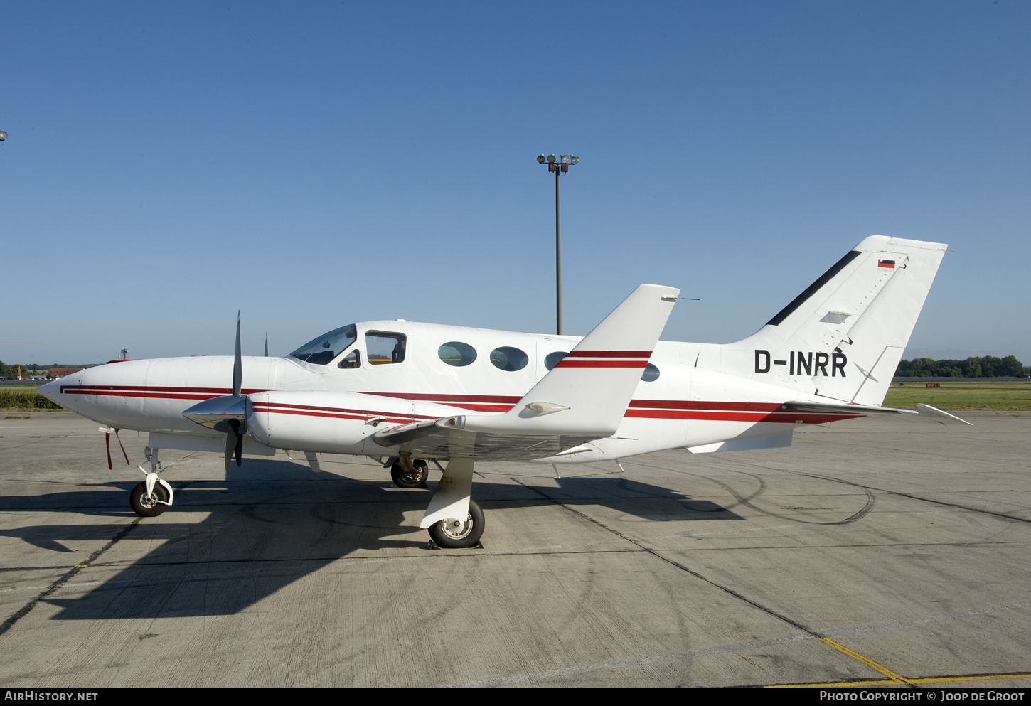 Aircraft Photo of D-INRR | Cessna 414A Chancellor | AirHistory.net #839935