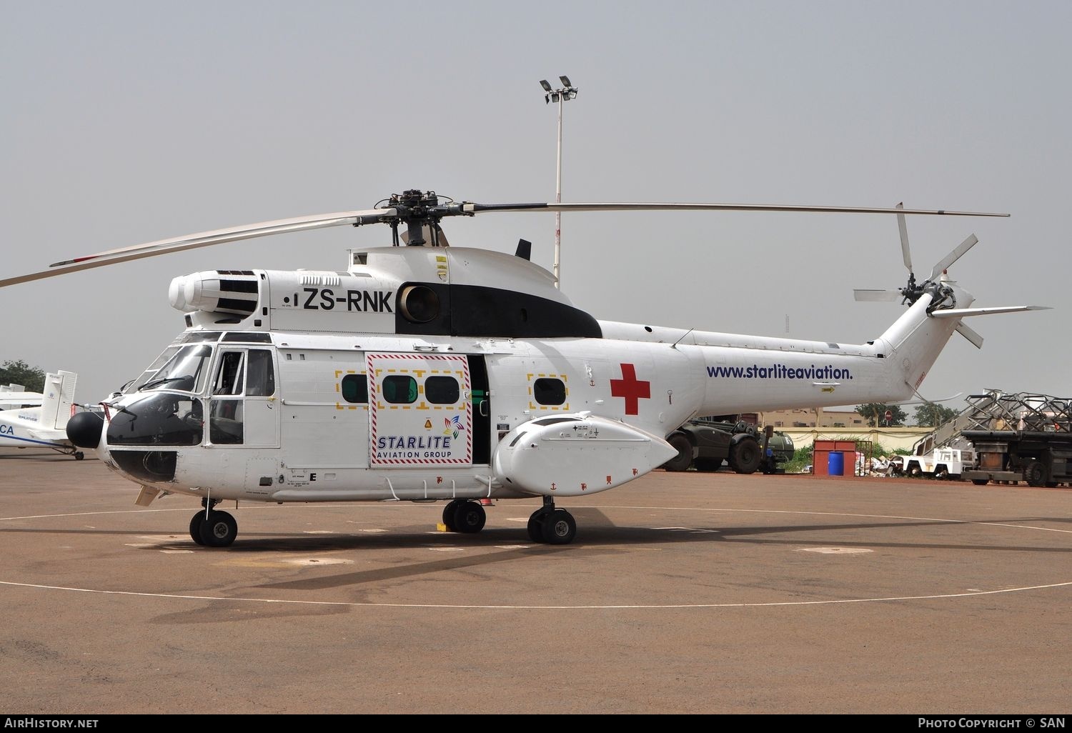 Aircraft Photo of ZS-RNK | Aerospatiale SA-330J Puma | Starlite Aviation | AirHistory.net #839940