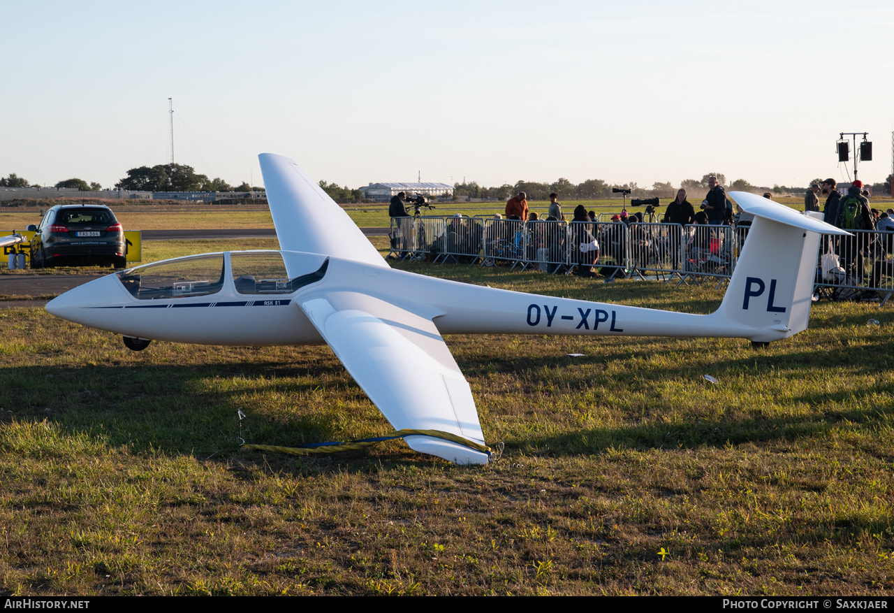 Aircraft Photo of OY-XPL | Schleicher ASK-21 | AirHistory.net #839946