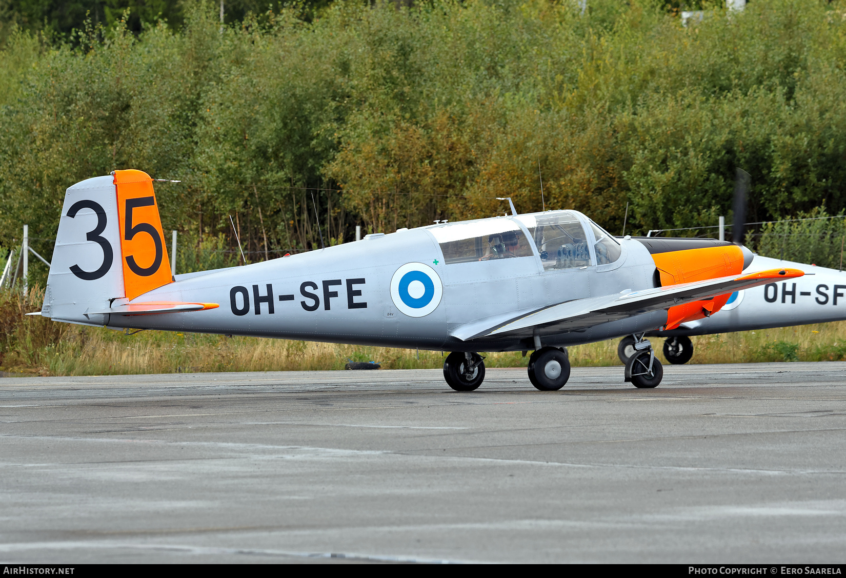 Aircraft Photo of OH-SFE | Saab 91D Safir | Finland - Air Force | AirHistory.net #839960