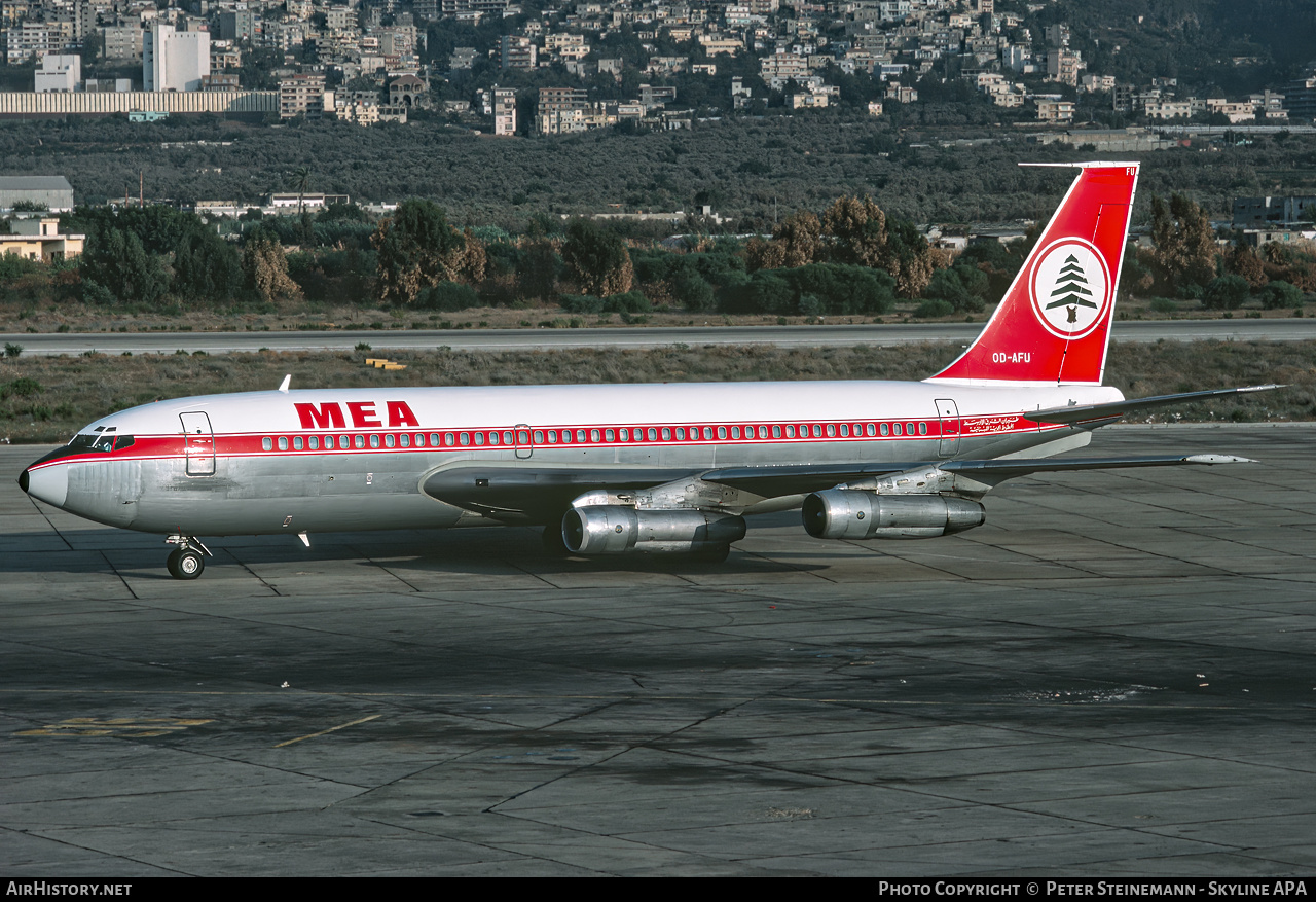Aircraft Photo of OD-AFU | Boeing 720-023B | MEA - Middle East Airlines | AirHistory.net #839969