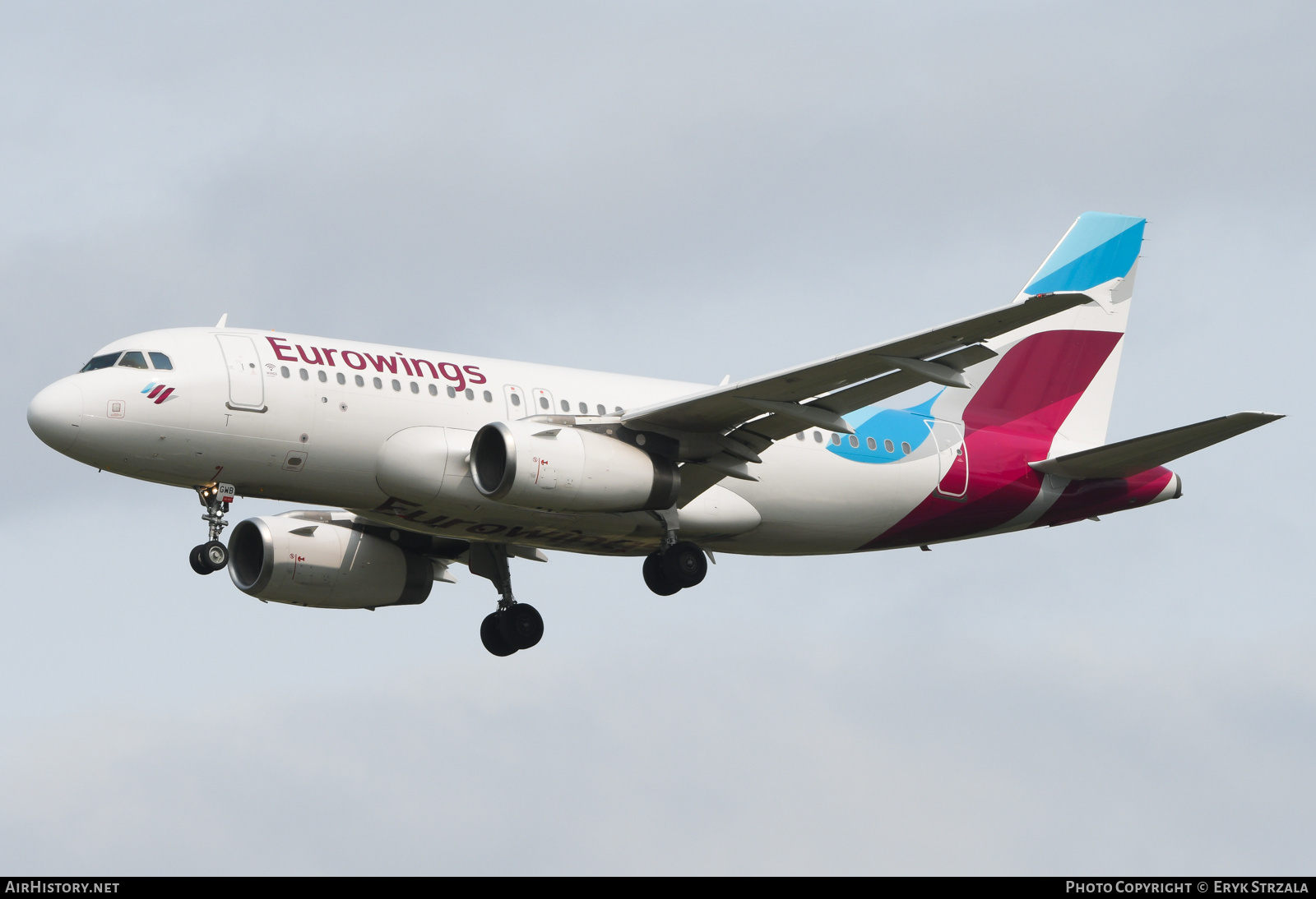 Aircraft Photo of D-AGWB | Airbus A319-132 | Eurowings | AirHistory.net #839983