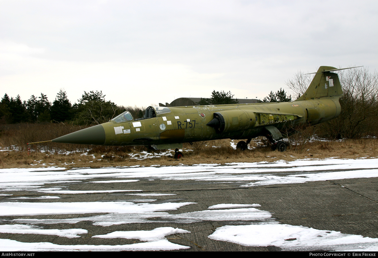 Aircraft Photo of R-757 | Canadair CF-104 Starfighter | Denmark - Air Force | AirHistory.net #839984