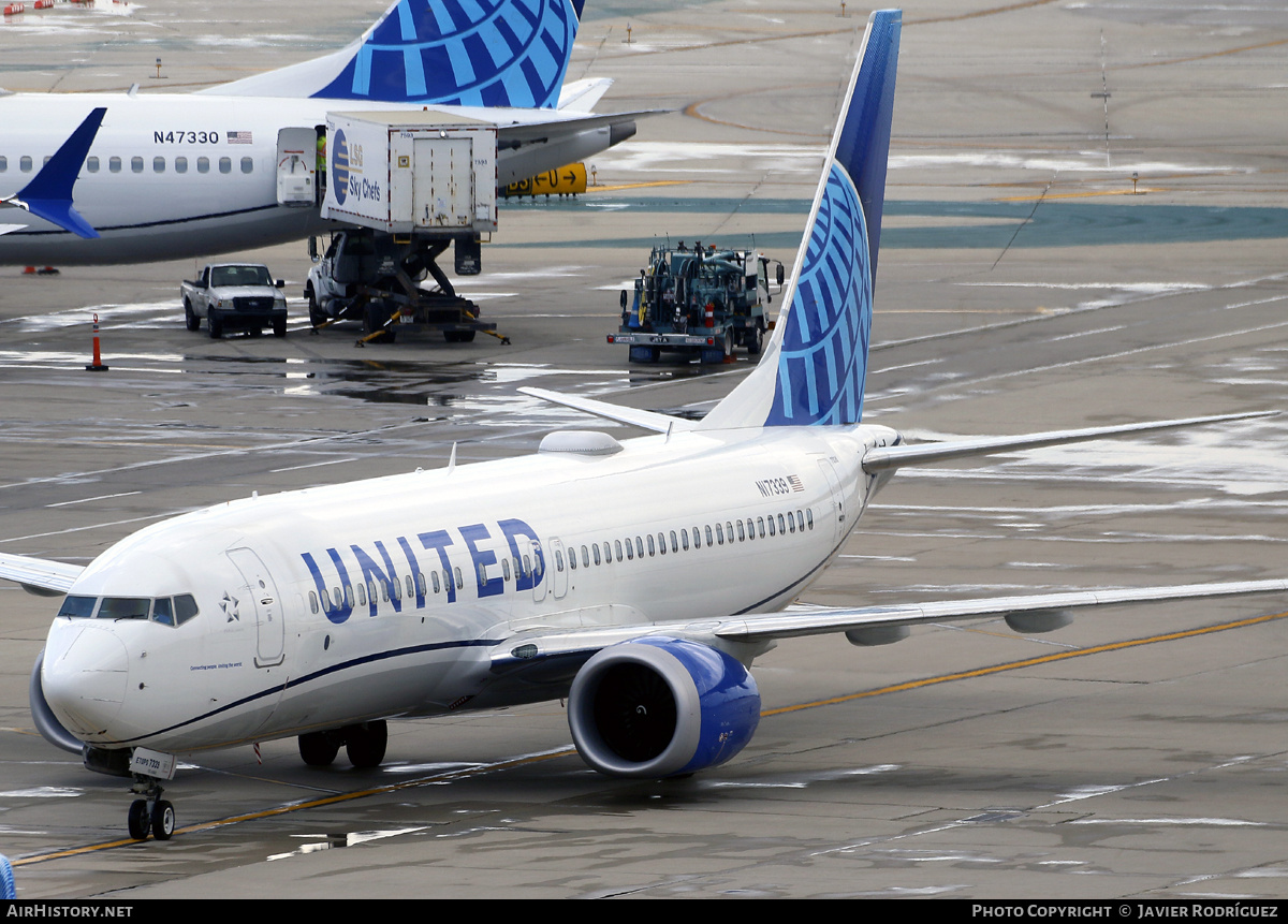 Aircraft Photo of N17339 | Boeing 737-8 Max 8 | United Airlines | AirHistory.net #839986