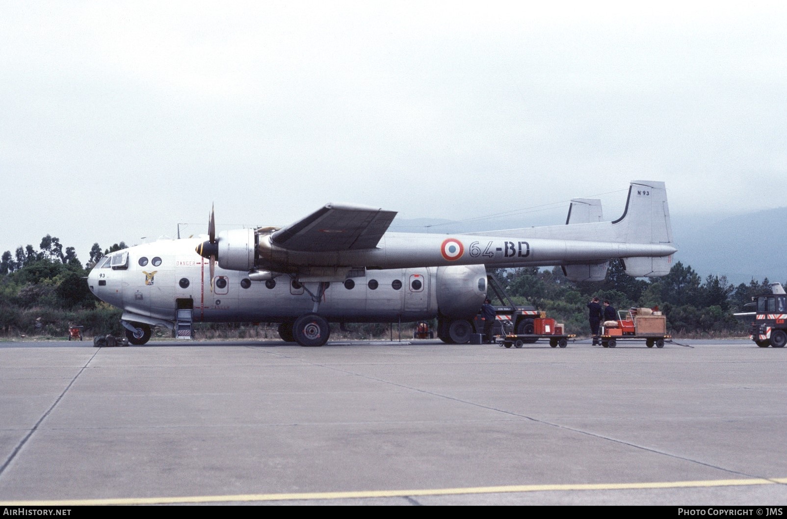 Aircraft Photo of 93 | Nord 2501F-3 Noratlas | France - Air Force | AirHistory.net #840018