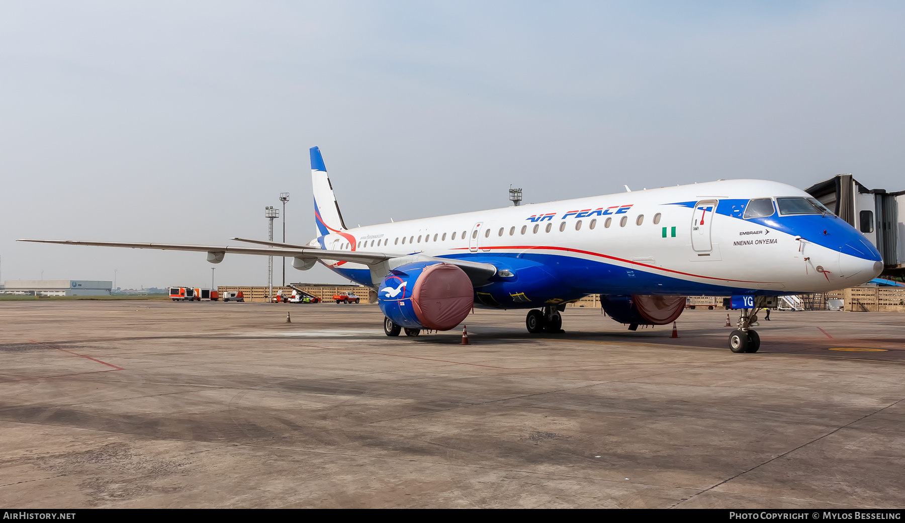 Aircraft Photo of 5N-BYG | Embraer 195-E2 (ERJ-190-400 STD) | Air Peace | AirHistory.net #840022