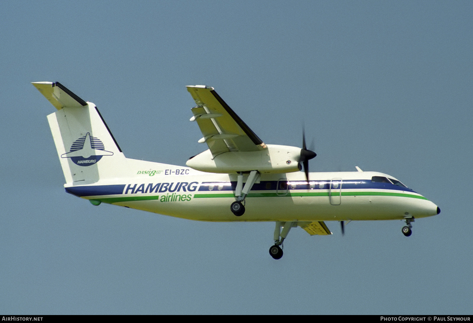 Aircraft Photo of EI-BZC | De Havilland Canada DHC-8-102 Dash 8 | Hamburg Airlines | AirHistory.net #840027