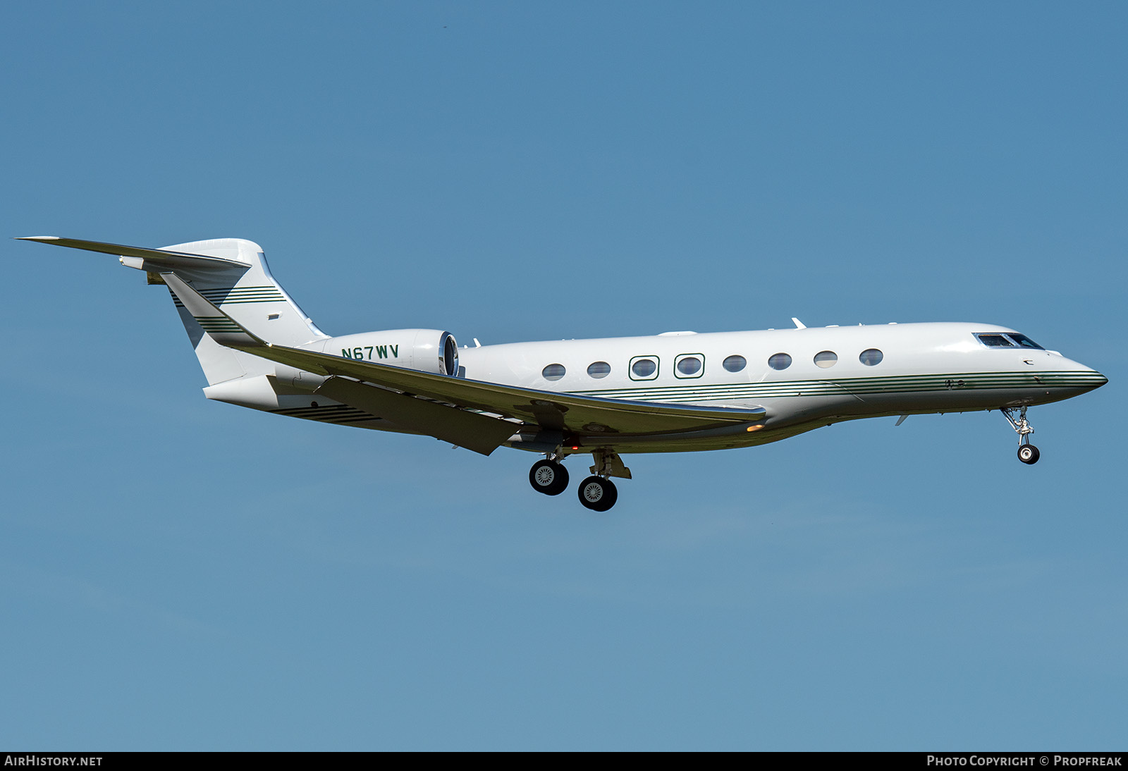 Aircraft Photo of N67WV | Gulfstream Aerospace G650ER (G-VI) | AirHistory.net #840051