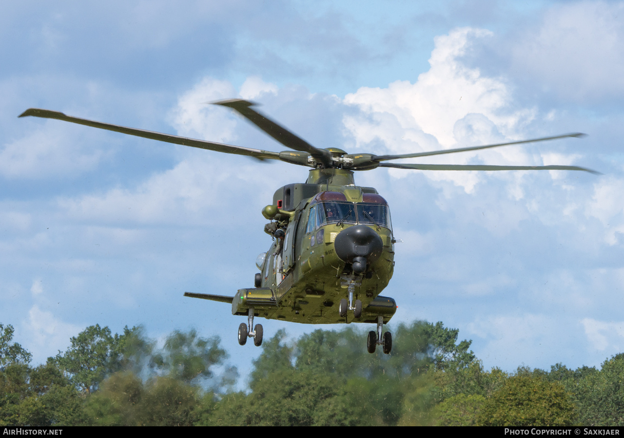 Aircraft Photo of M-507 | AgustaWestland EH101-512 Merlin Joint Supporter | Denmark - Air Force | AirHistory.net #840071