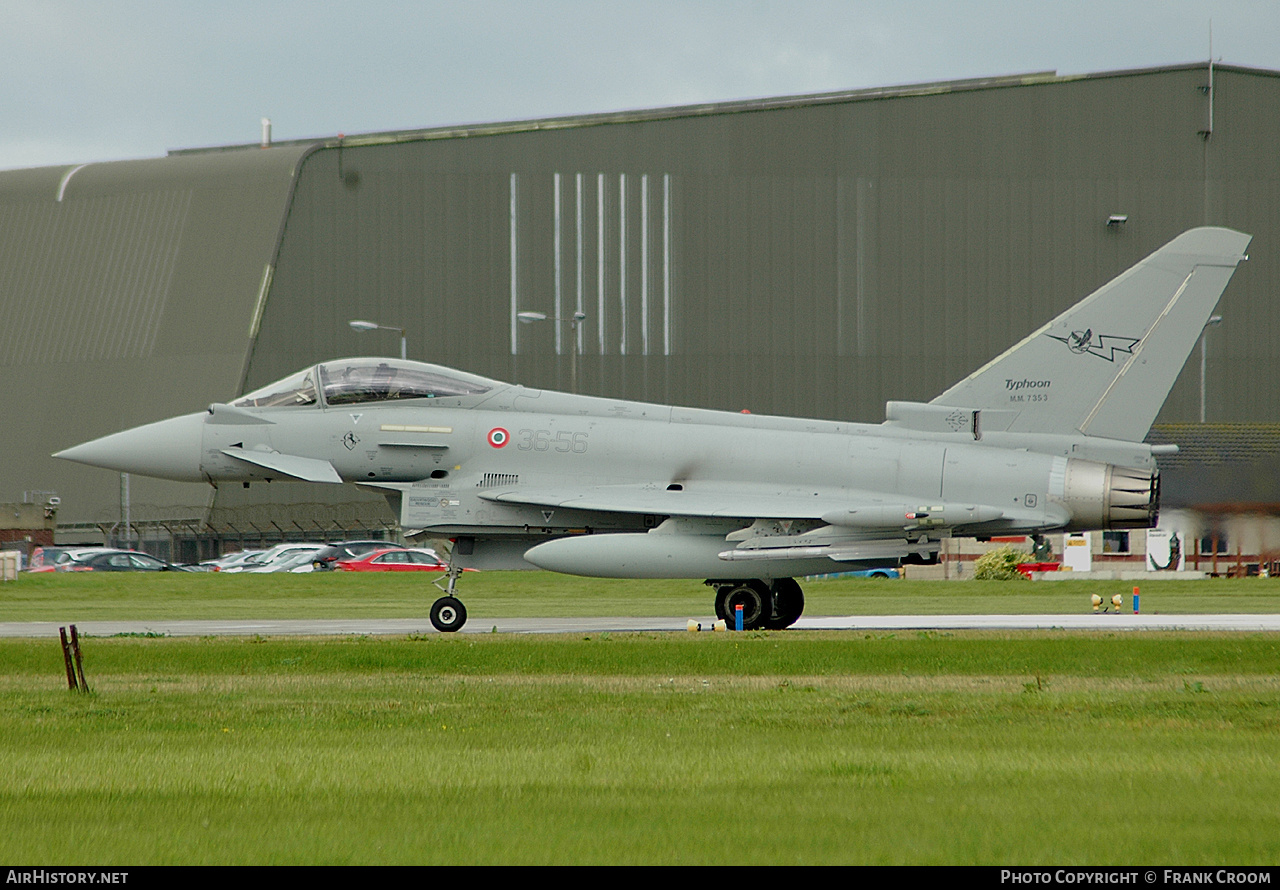 Aircraft Photo of MM7353 | Eurofighter F-2000A Typhoon | Italy - Air Force | AirHistory.net #840086