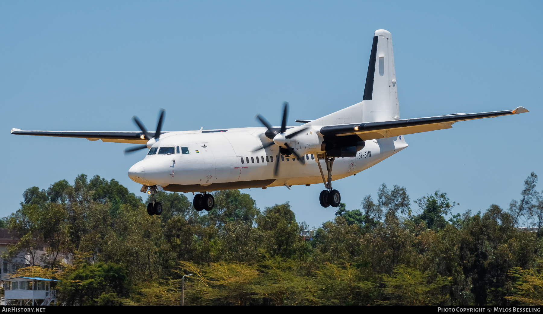 Aircraft Photo of 5Y-SMN | Fokker 50 | AirHistory.net #840097
