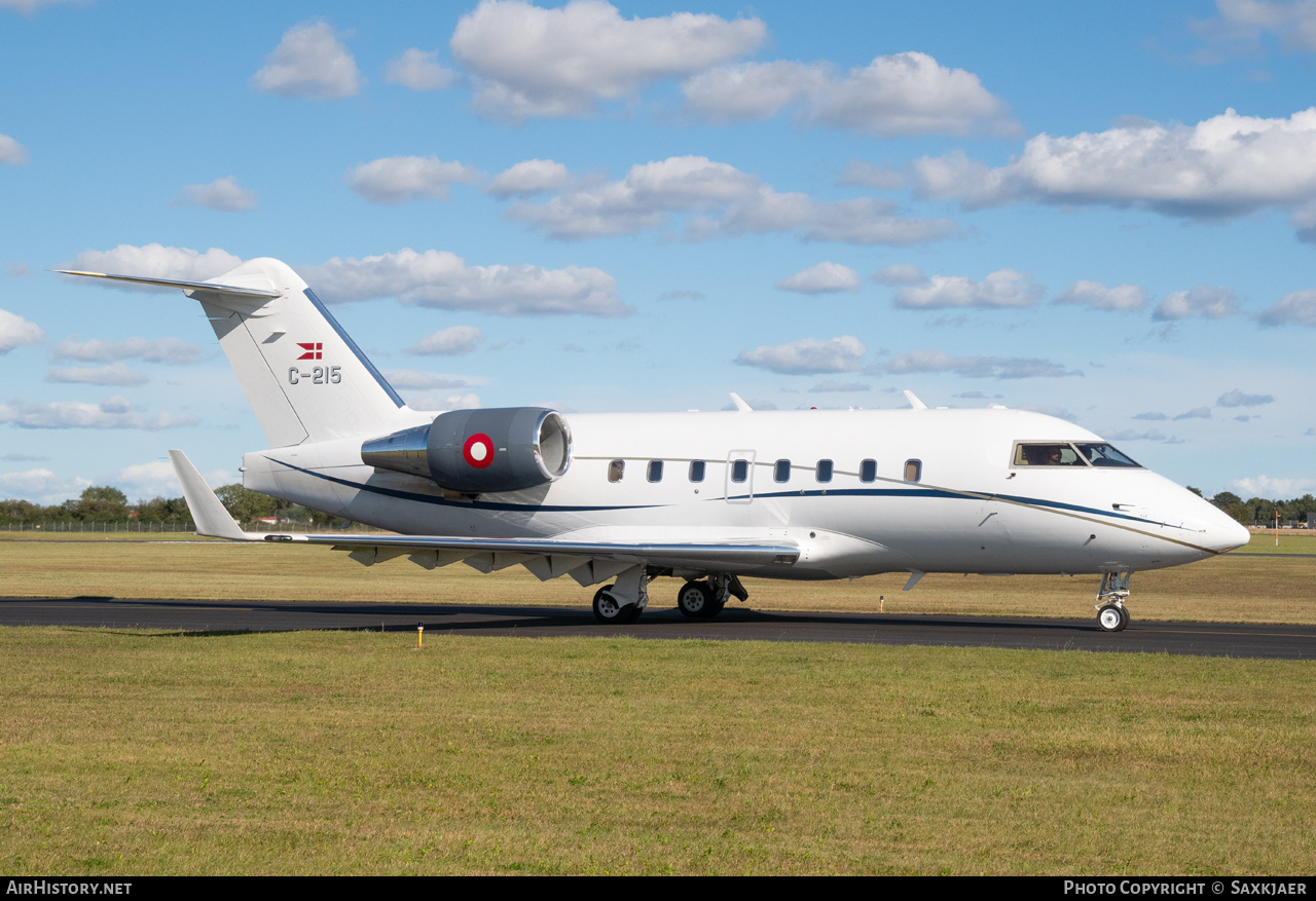 Aircraft Photo of C-215 | Bombardier Challenger 604 (CL-600-2B16) | Denmark - Air Force | AirHistory.net #840101