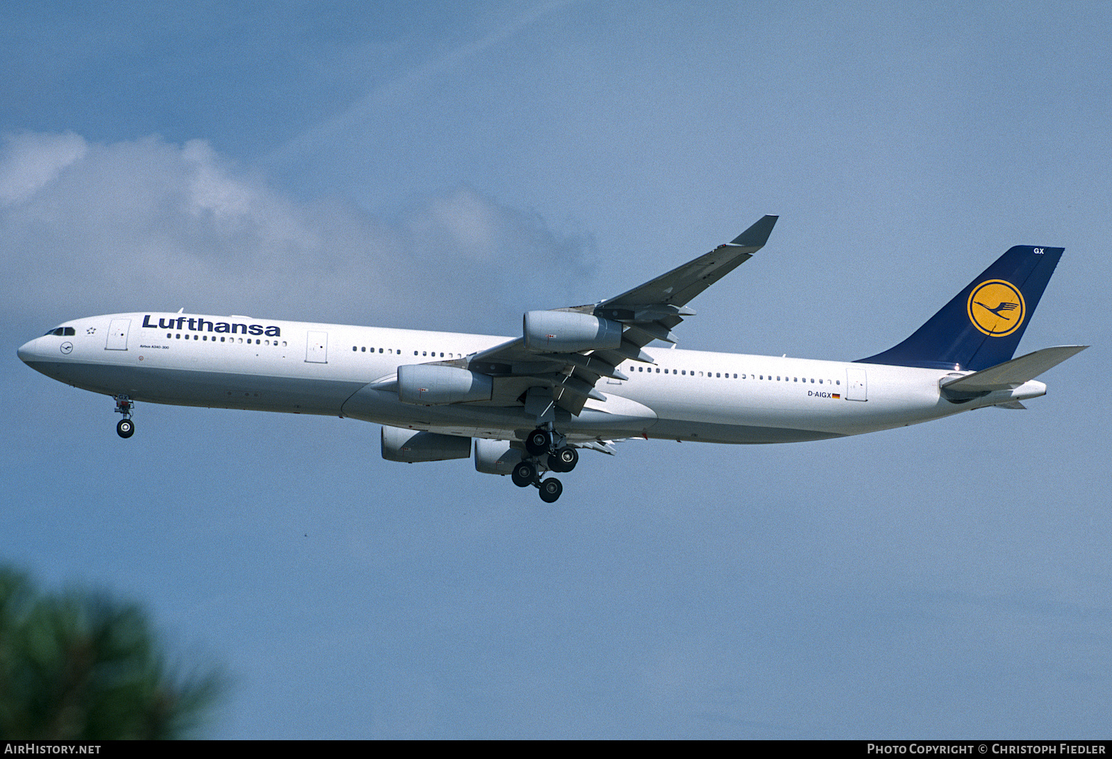 Aircraft Photo of D-AIGX | Airbus A340-313 | Lufthansa | AirHistory.net #840111