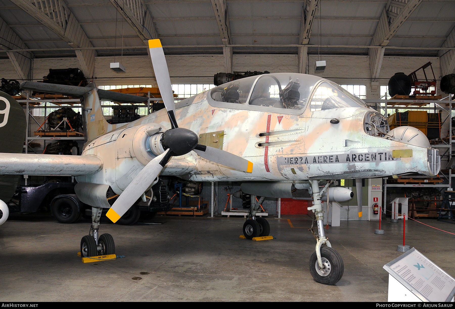 Aircraft Photo of A-549 | FMA IA-58A Pucara | Argentina - Air Force | AirHistory.net #840113
