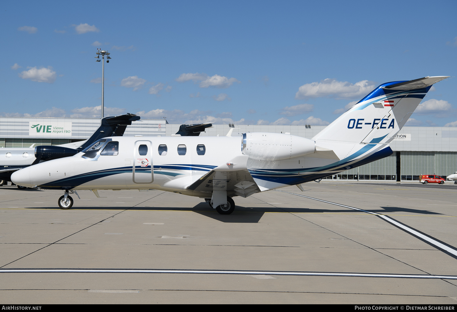Aircraft Photo of OE-FEA | Cessna 525 CitationJet M2 | AirHistory.net #840116