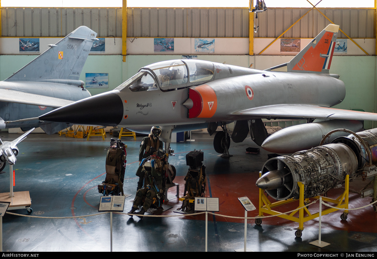 Aircraft Photo of 225 | Dassault Mirage IIIB | France - Air Force | AirHistory.net #840117