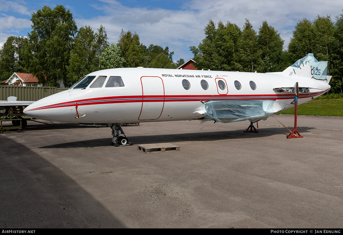 Aircraft Photo of 0125 | Dassault Falcon 20 | Norway - Air Force | AirHistory.net #840125