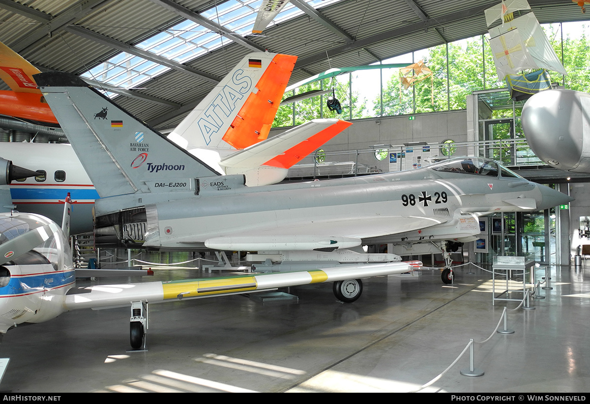 Aircraft Photo of 9829 | Eurofighter EF-2000 Typhoon S | Germany - Air Force | AirHistory.net #840130