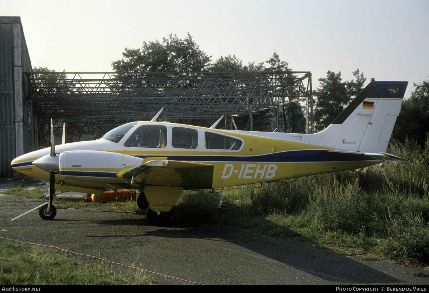 Aircraft Photo of D-IEHB | Beech 95-B55 Baron | AirHistory.net #840148