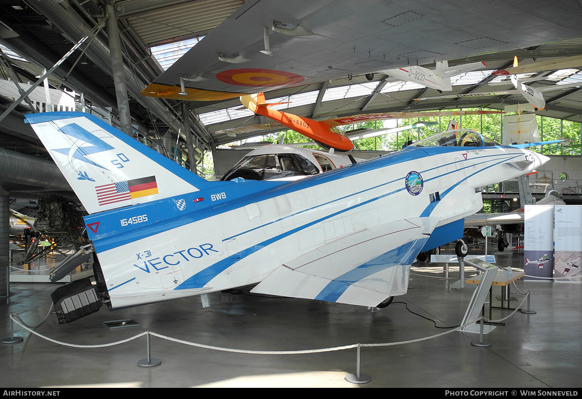 Aircraft Photo of 164585 | Rockwell-MBB X-31A | USA - Navy | AirHistory.net #840157