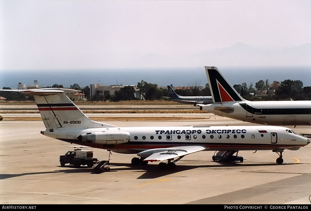 Aircraft Photo of RA-65830 | Tupolev Tu-134A-3 | Transaero Express | AirHistory.net #840193